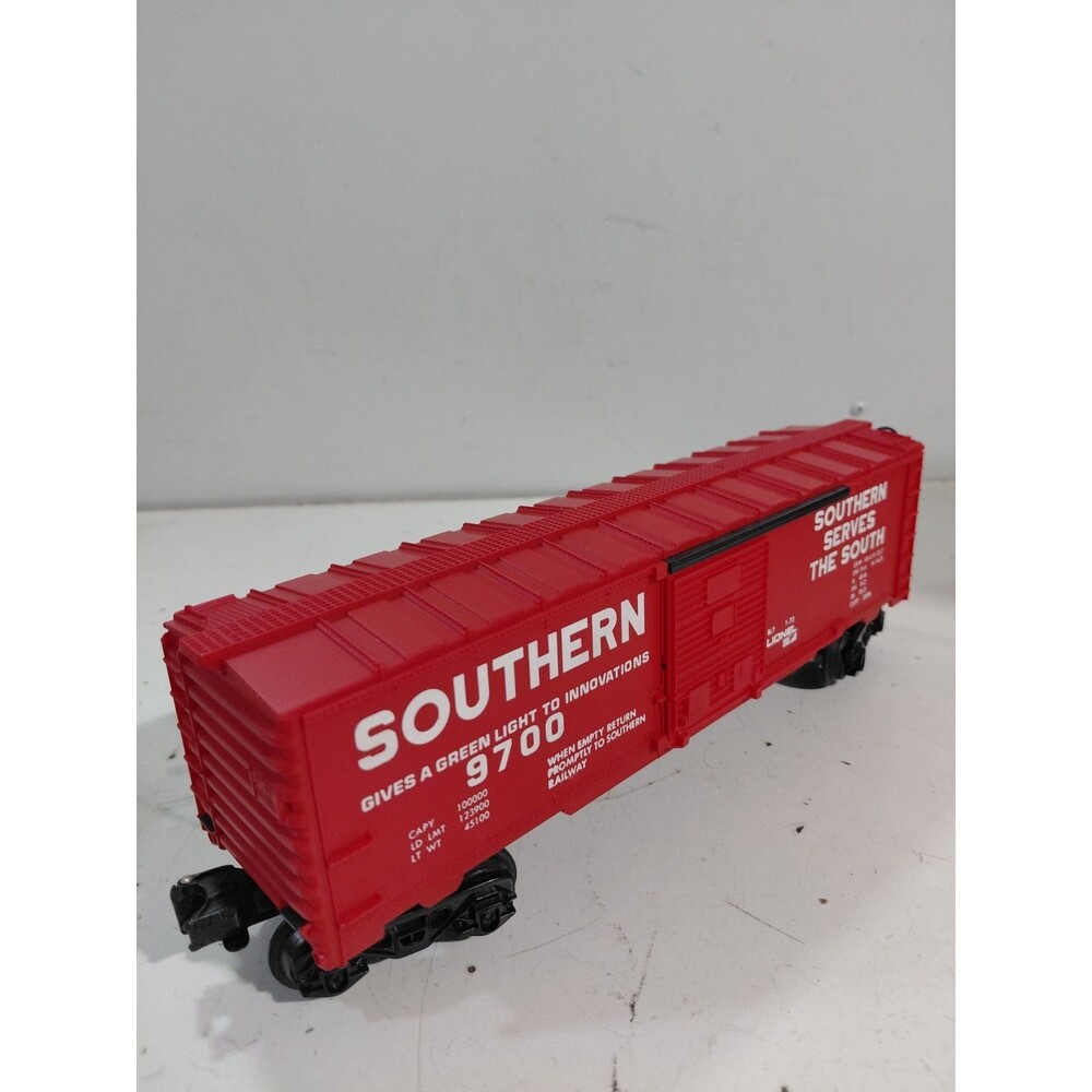 Lionel 6-9700 Trains O Gauge Model Railroad Southern Serves The South MPC Boxcar